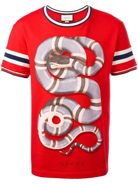 gucci tee snake over box|Gucci jersey t shirt.